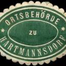 Siegelmarke Ortsbehörde zu Hartmannsdorf W0308142